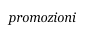 promozioni